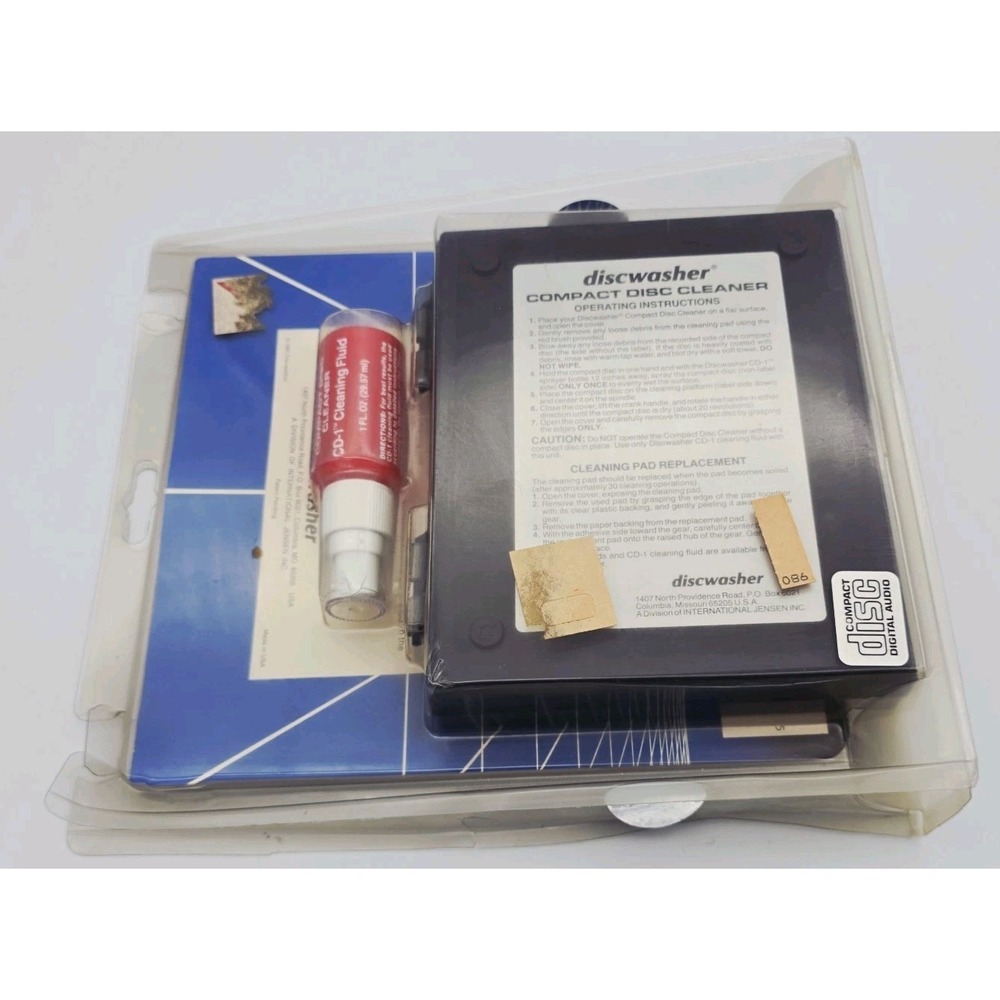Discwasher D4+ Record Care System 1006 – NEW Sealed – Vinyl Cleaning Kit